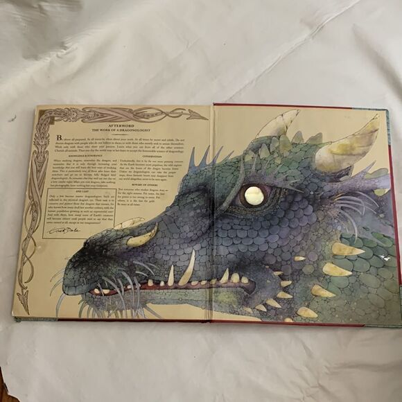Dragonology The Complete Book Dragons Red Book Species History Behavior Taming - Picture 10 of 12